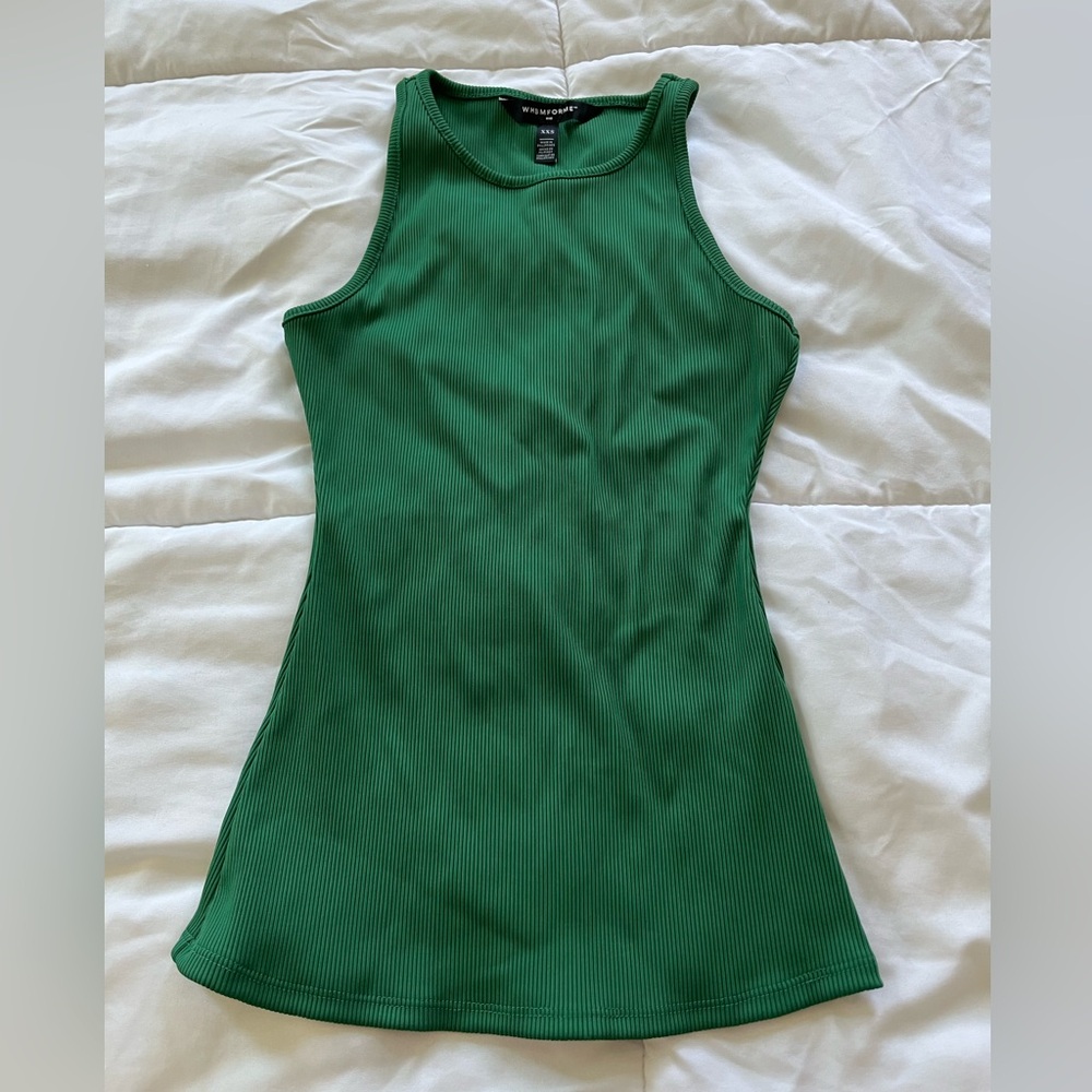 White House Black Market Forme Ribbed Stretch Tank Size XXS - Picture 2 of 4